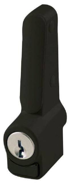 Push Lock Black Whitco - 4 Pack