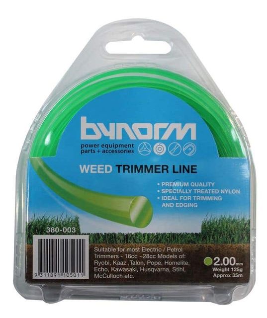 Bynorm Trimmer Line Green 125g 2.00mm