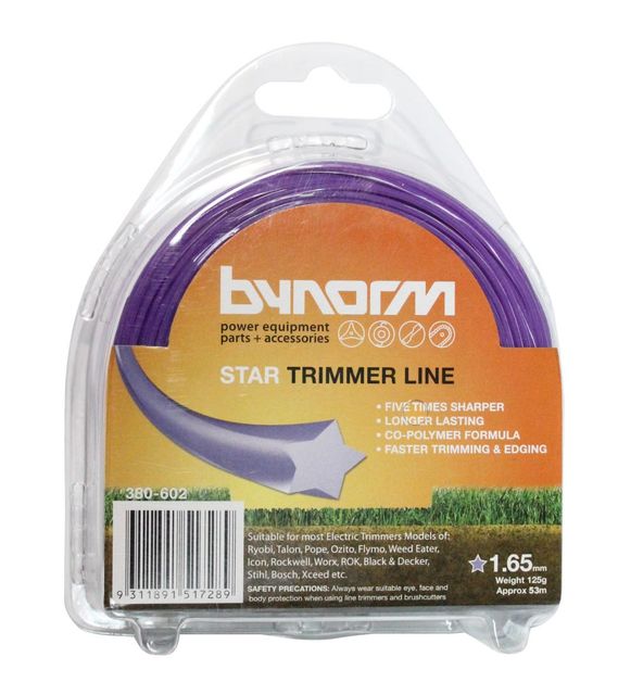 Bynorm Star Trimmer Line Purple 1.65mm 125g