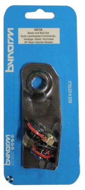 Bynorm Victa Blade and Bolt Set Rear Catcher 1974 Onwards