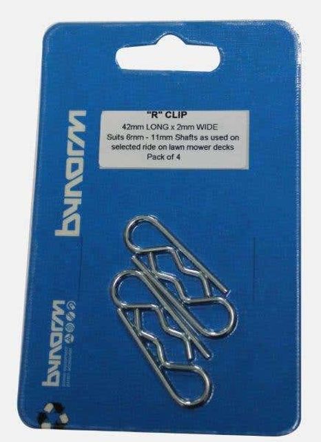 Bynorm R Clip 42mm x 2mm - 4 Pack