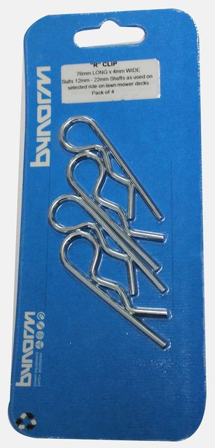 Bynorm R Clip 76mm x 4mm - 4 Pack