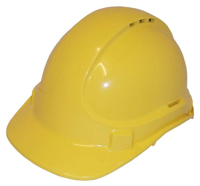 3M Protector Safety Helmet Vented Yellow