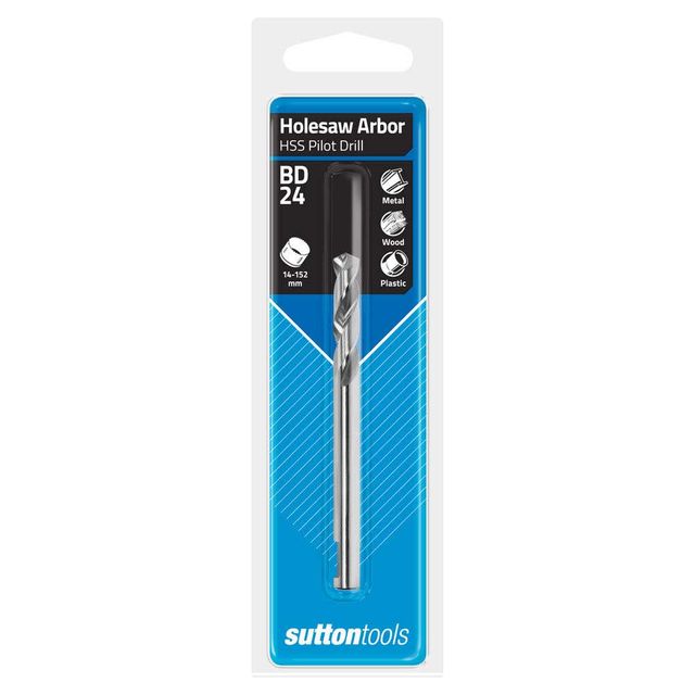 Sutton Tools Quickfit Holesaw Arbor Pilot Drill Bit 14 - 30mm