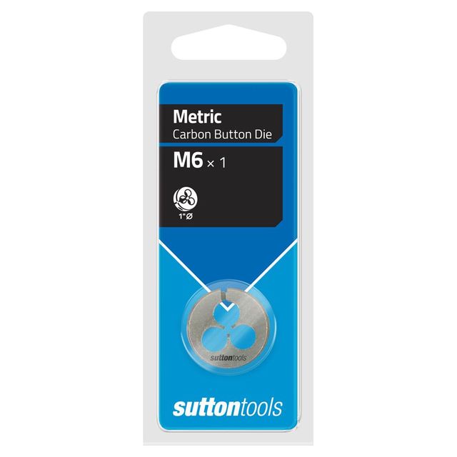 Sutton M6.0 X 1.0 1Inch Od Button Die M4000600