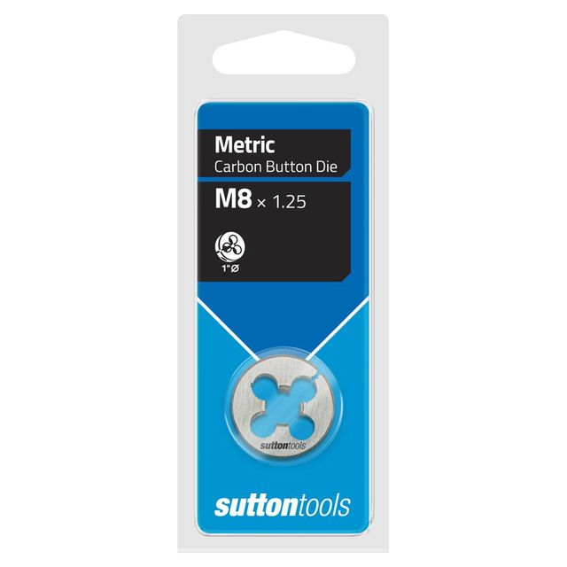 Sutton M8.0 X 1.25 1Inch Od Button Die M4000800