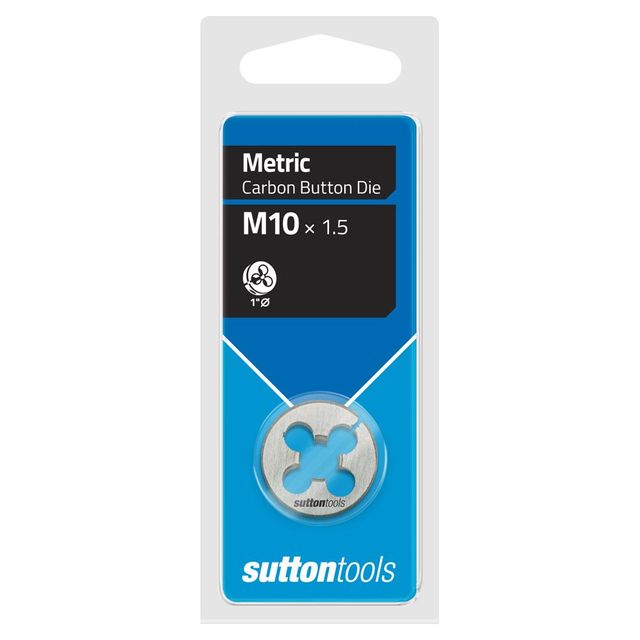 Sutton M10 X 1.5 1Inch Od Button Die M4001000