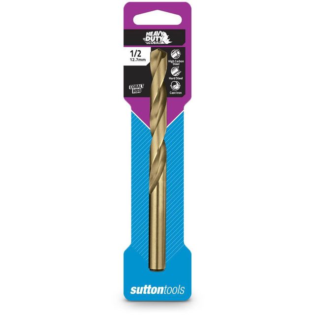 Sutton 1/2Inch X 152mm Hss-Cobalt Metal Jobber Drill Bit