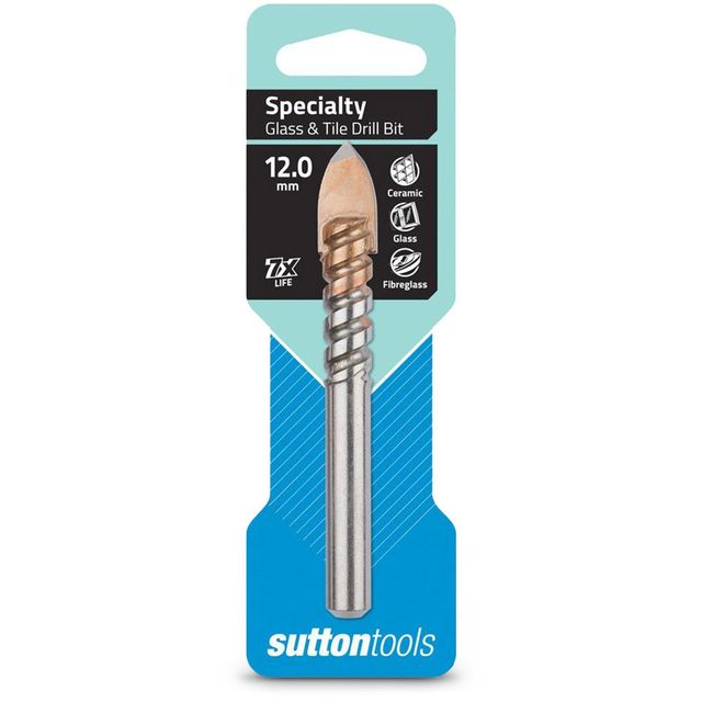 Sutton 12.0 X 100mm Tct Glass & Tile Drill Bit