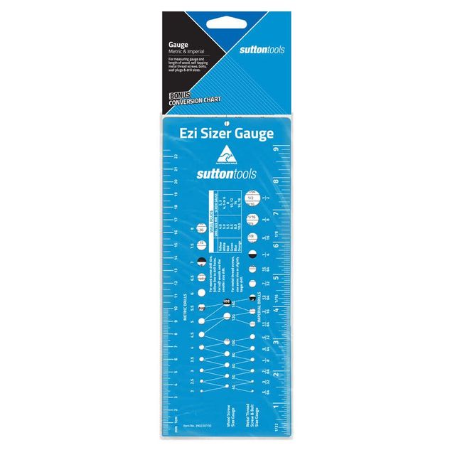 Sutton Tools Ezi Sizer Drill Gauge