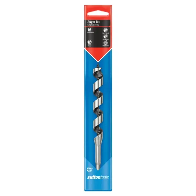 Sutton 16.0mmx200mm 7/16Inch Power Groove Shankshort Series Drill Bit D5101600