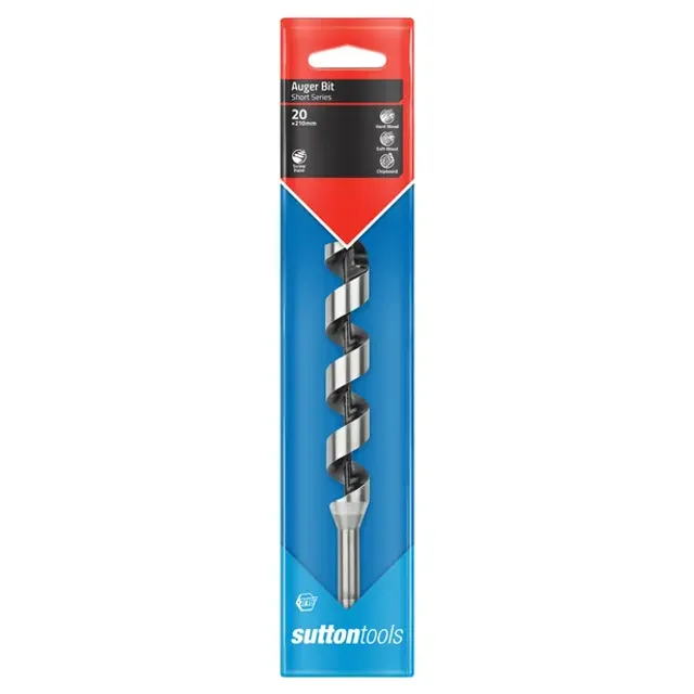 Sutton 20.0mmx210mm 7/16Inch Power Groove Shankshort Series Drill Bit D5102000