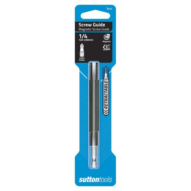Sutton Tools Magnetic Screw Guide 1/4" x 120-200mm