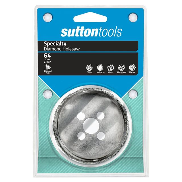 Holesaw Diamond Grit 64mm