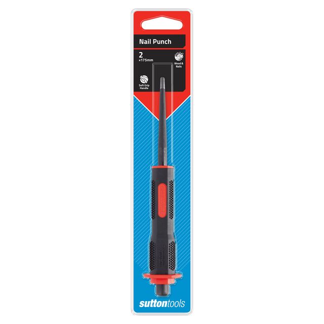 Sutton Nail Punch Soft Grip 2.0X160mm 