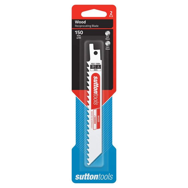 Sutton Tools Wood Reciprocating Blade 150mm