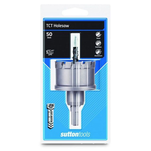 Sutton 50 X 25mm Tct Holesaw For Metal