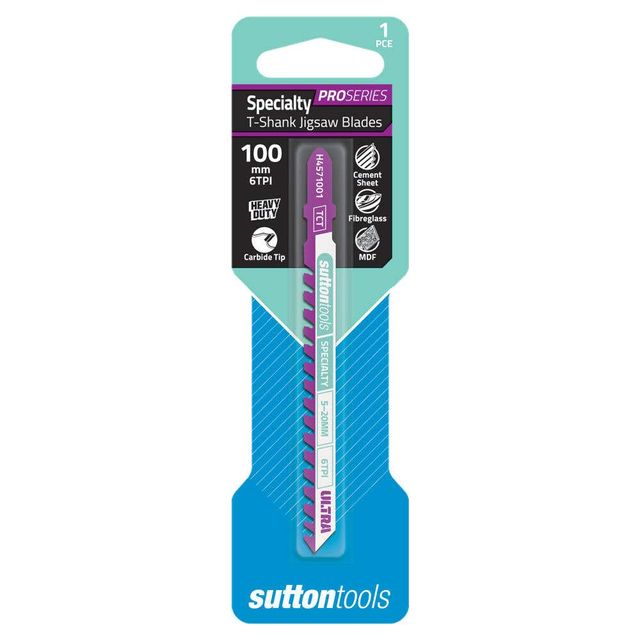 Sutton Tools T-Shank Jigsaw Blade Speciality Ultra 100mm - 2 Piece