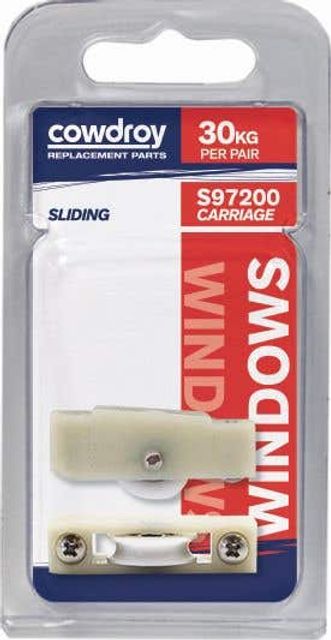 Cowdroy 16mm Roller Bearing Concave Wheel Sheave 2 Pack