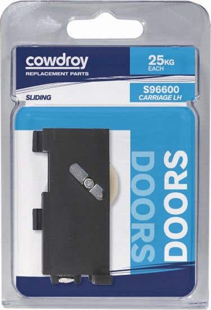 Cowdroy 28mm Sliding Door Concave Wheel Sheave - Left Hand