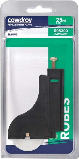 Cowdroy 40mm Wardrobe Door Concave Wheel Sheave
