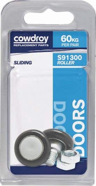 Cowdroy 31mm Round Wheel & Nut 2 Pack