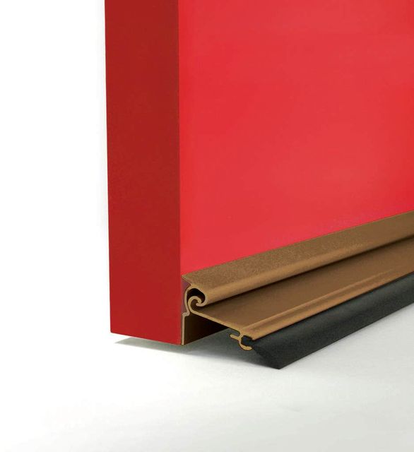 Cowdroy Anodised Automatic Door Seal Bronze 1220mm