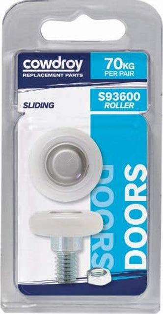 Cowdroy 29mm Wheel, Nut & Washer 2 Pack