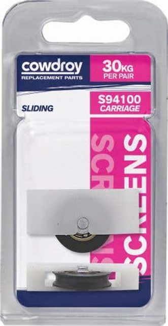 Cowdroy 27mm Sliding Window Concave Wheel Sheave 2 Pack