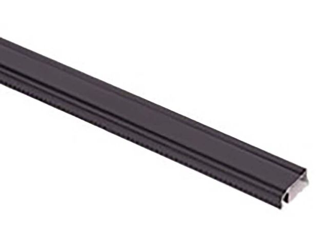 Cowdroy Screen Frame Aluminium Black 2.5m
