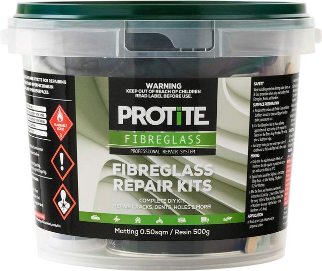 Protite Fibreglass Repair Kit Medium