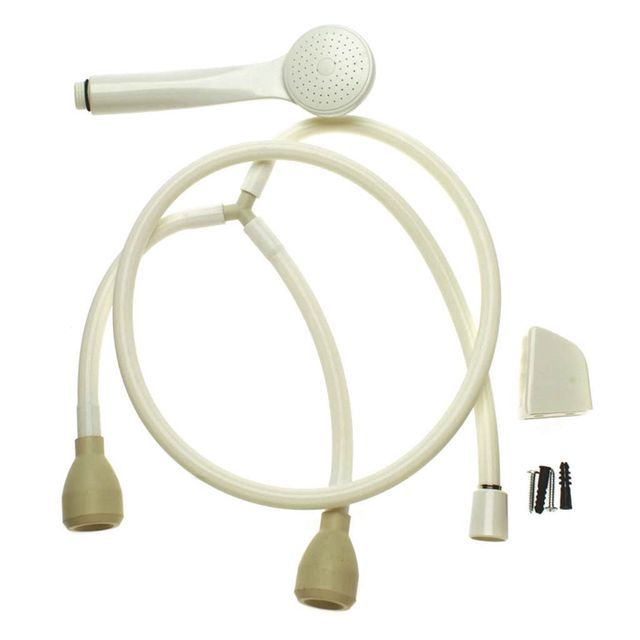 BOSTON Dual Inlet Handheld Shampoo Shower Hose Kit 1.5m