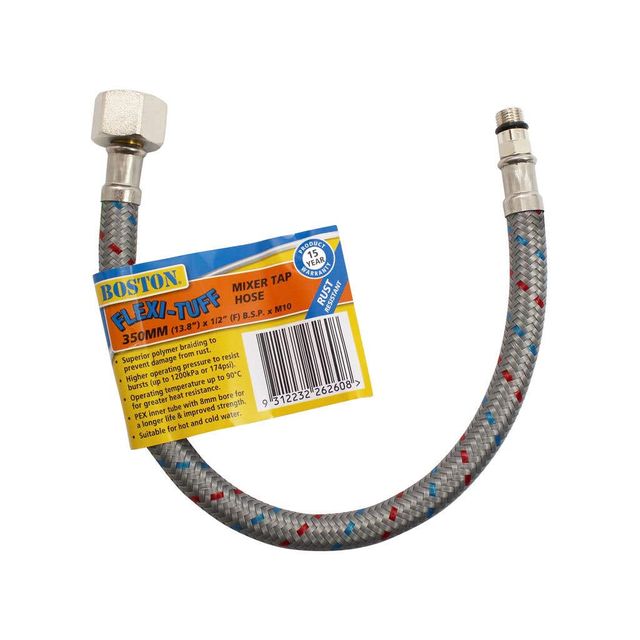 FIX-A-TAP Flexi-Tuff Mixer Tap Hose 350mm
