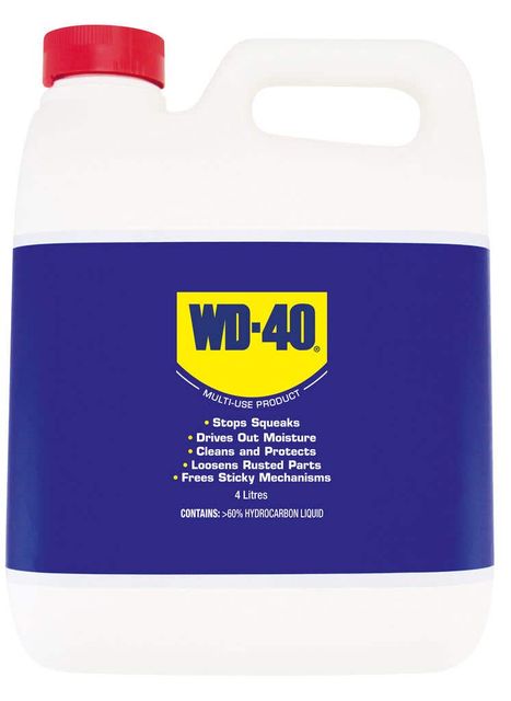 WD-40 Multi-Use Lubricant Liquid 4L