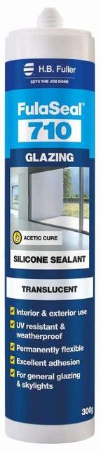 HB Fuller Fulaseal™ 710 Glazing Sealant Translucent 300g