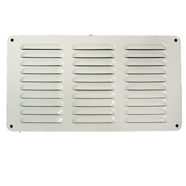 Haron Aluminium Pressed Vent White 300 x 150mm