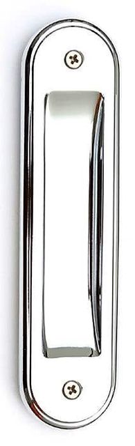 Gainsborough Radius Flush Pull Bright Chrome