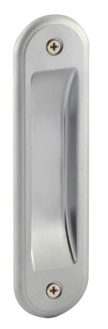 Handle Pull Flush Rad 30X125Mm Sc Pk1