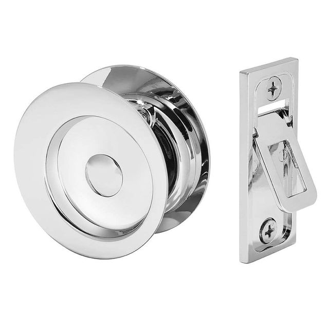 Gainsborough Sliding Cavity Set Circular Passage Bright Chrome