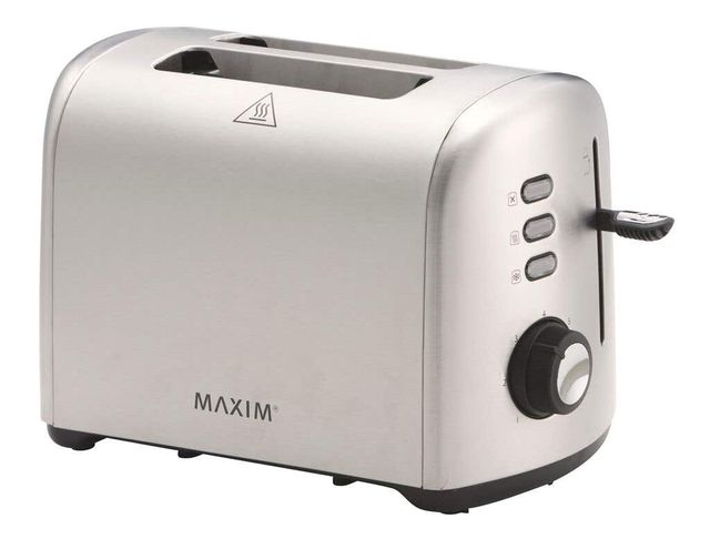 Maxim 2 Slice Toaster Stainless Steel