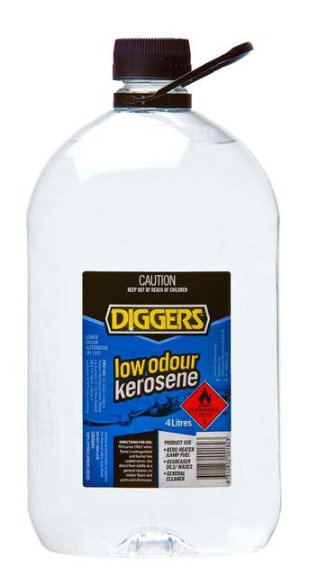 Diggers Low Odour Kerosene 4L