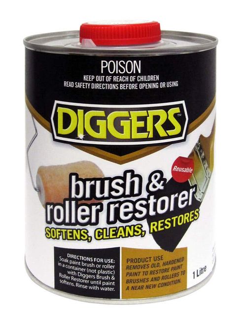 Diggers Brush & Roller Restorer 1L