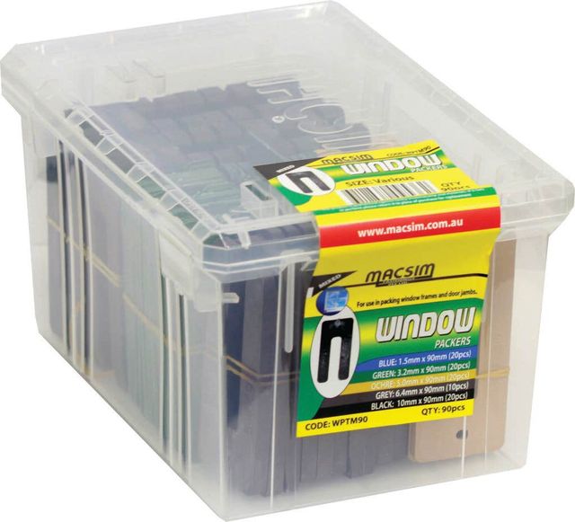 Macsim Window Packers 75mm Mixed - Box of 90