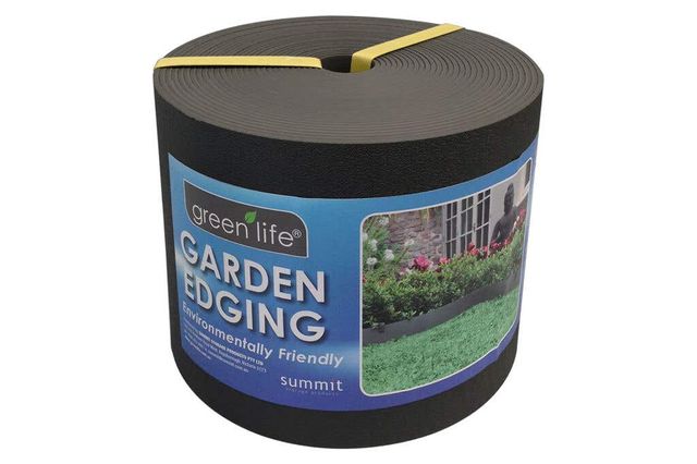 Greenlife Plastic Garden Edging Black 150mm x 10m