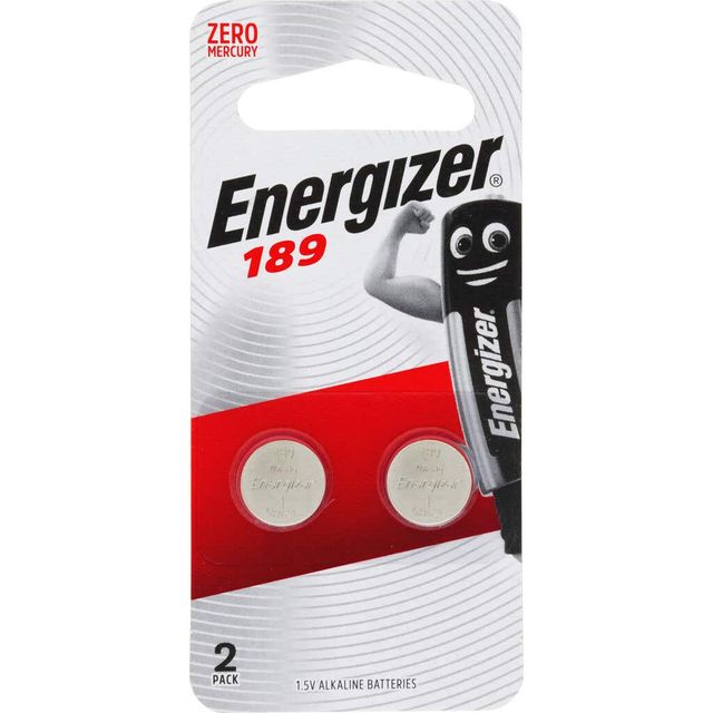 Energizer Coin Battery 1.5V 189 Calculator - 2 Pack