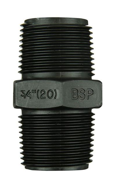 Philmac BSP Threaded Pipe Nipple Poly 1-1/2"