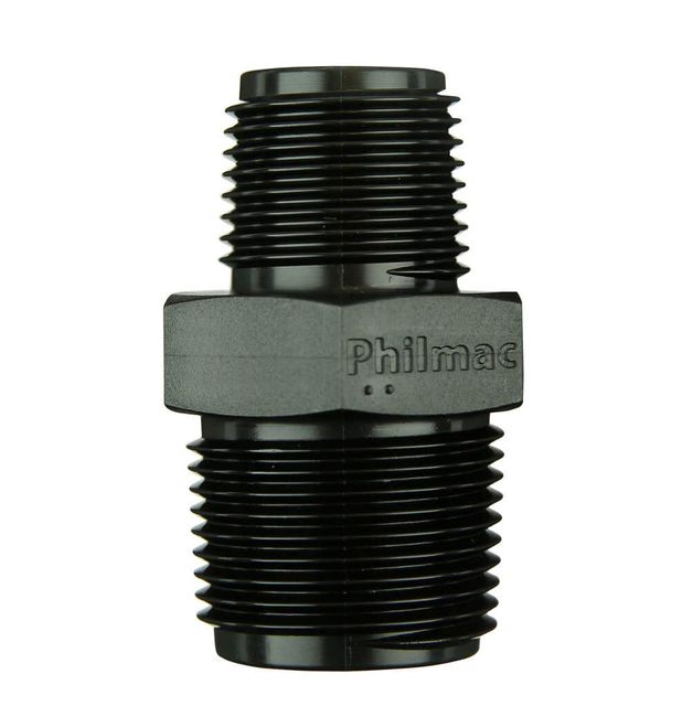 Philmac BSP Threaded Reducing Nipple 2 x 1-1/4"
