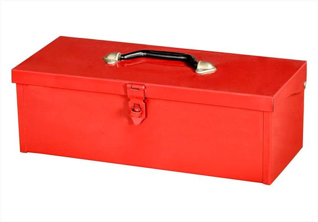 Storage Geelong Portable Tool Box Red Small