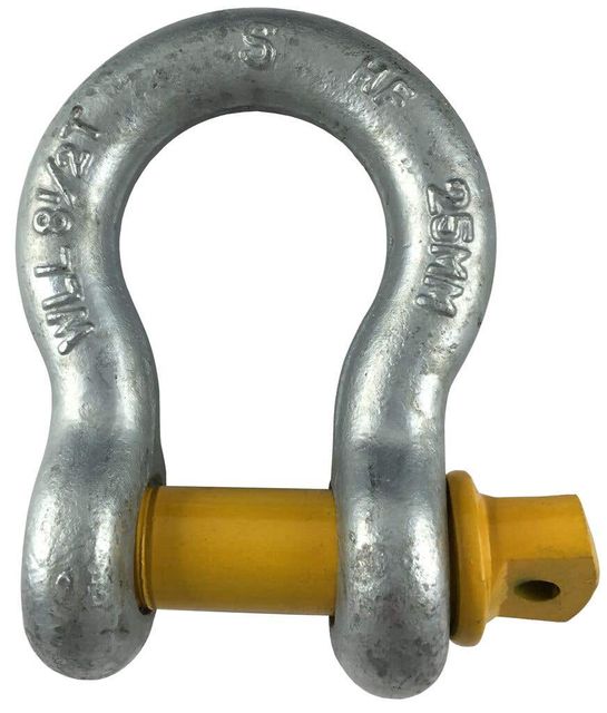 Hardfast Load Rated Bow Shackle 6mm