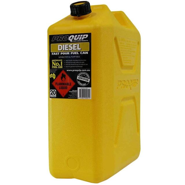 Pro Quip Plastic Diesel Jerry Can 20L